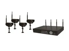 WIRELESS 4 CAMERA dvr-dig4 IR INFRARED DIGITAL SYSTEM RECORDER SYSTEM ASTROTEL