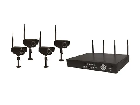 WIRELESS 4 CAMERA dvr-dig4 IR INFRARED DIGITAL SYSTEM RECORDER SYSTEM ASTROTEL