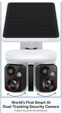Baseus Dual-Tracking Outdoor Solar Wi‑Fi IP Camera 3K