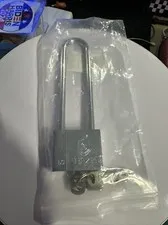 Long Lock Beam bike Padlock Anti-theft Door Cabinet Drawer Gate Lock with Key...