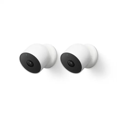 Google Nest Cam Security Camera Battery 2nd Gen 2-Pack Outdoor GA02411-US