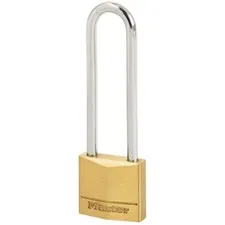 Master Lock 150EURDLJ Solid Brass Lock 50mm 5-Pin - 64mm Hook