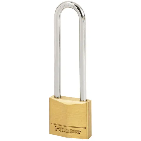 Master Lock 150EURDLJ Solid Brass Lock 50mm 5-Pin - 64mm Hook