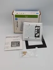 Outdoor Intercom Station Patio Unit On-Q Legrand F7641 White Cat5 System