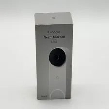 GOOGLE NEST DOORBELL WIRED 3rd Gen 2K Video Gemini Smart Camera G6PPP - New Seal