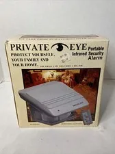 Vintage Private Eye Portable Infrared Security Alarm