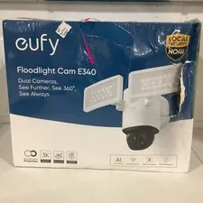 eufy Outdoor Floodlight Security Camera E340