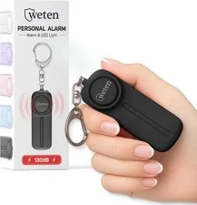 Personal Alarm Keychain for Women Self Defense - Loud Safety Whistle Alert