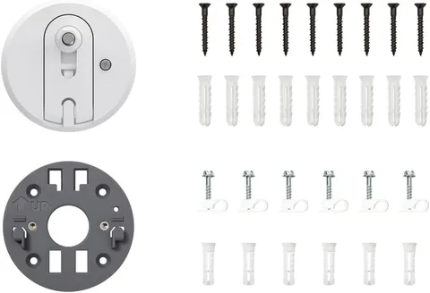 Spare Parts Kit for Outdoor Cam Plus (Plug-in), White