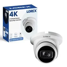 4K 8MP IP PoE White Wired Dome | Add-On | Color Night Vision | Smart Motion D...