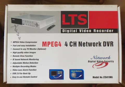 LTS DIGITAL VIDEO RECORDER with 2 Honeywell Cameras! NEW-NEVER INSTALLED