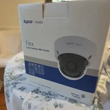 Tyco Illustra Flex  IFS04-D12-OIA4 Gen4 4MP MiniDome Security Outdoor Camera