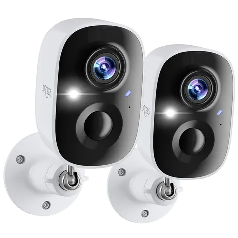 Outdoor Camera Wireless, 2K Battery Powered WiFi Surveillance Camera for Home...