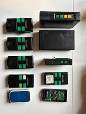 LOT 9 Remote Controls 433 MHz CARDIN TRS476400 and others