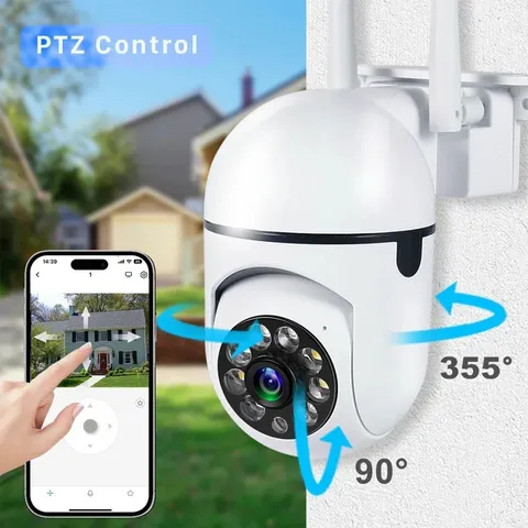 3MP Wifi IP Outdoor Cameras Surveillance Video Human Detection 4X Digital Zoom 