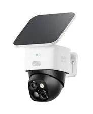 SoloCam S340, 3K Dual-Lens Solar Security Camera | 360° Coverage, Pan Solo Cam