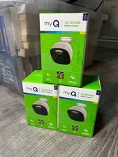 3 - myQ 2K Outdoor Battery Wi-Fi Wireless Security Camera White