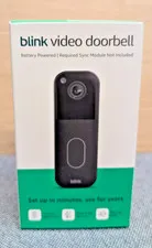 Blink Video Doorbell Battery Powered Smart WiFi Camera Alexa New