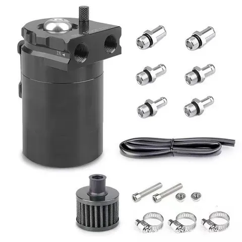 Automotive Tuning Accessory Oil Bottle With Air Filter Breathable Oil Catch Tank