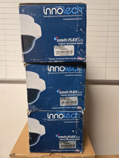 Innotech EXCA233CAT5E Intelli-FLEX Series Outdoor Vandal Dome Camera 3X JOB LOT