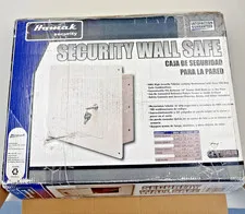 Homak WS00017001 In-Wall Safe – Fits Between Studs New in box with 2 keys