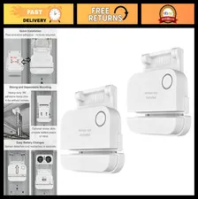 Garage Door Sensor Bracket for Alarm Systems - Easy Install Security Accessory (