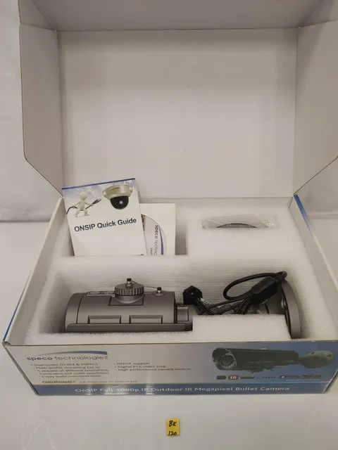 SPECO FULL 1080p IP INDOOR/OUTDOOR BULLET CAMERA O2IR56B1